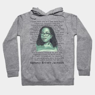 Ketanji Brown Jackson Quote Hoodie